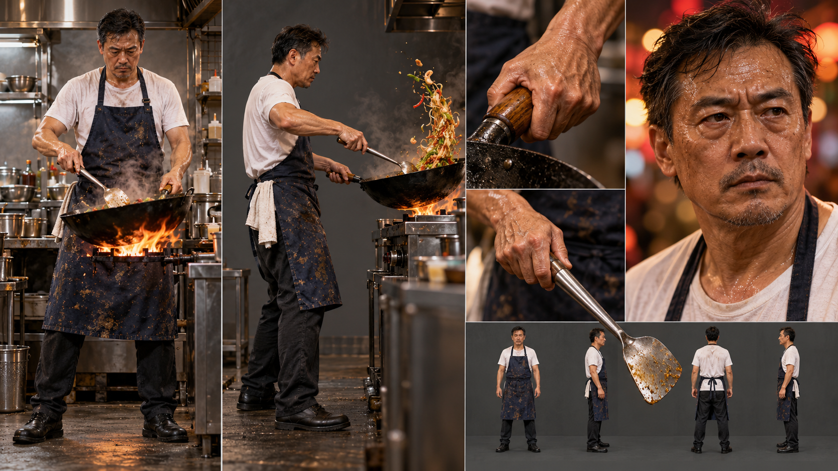 Wok Hei Night Market Sizzling Street Food · 30s